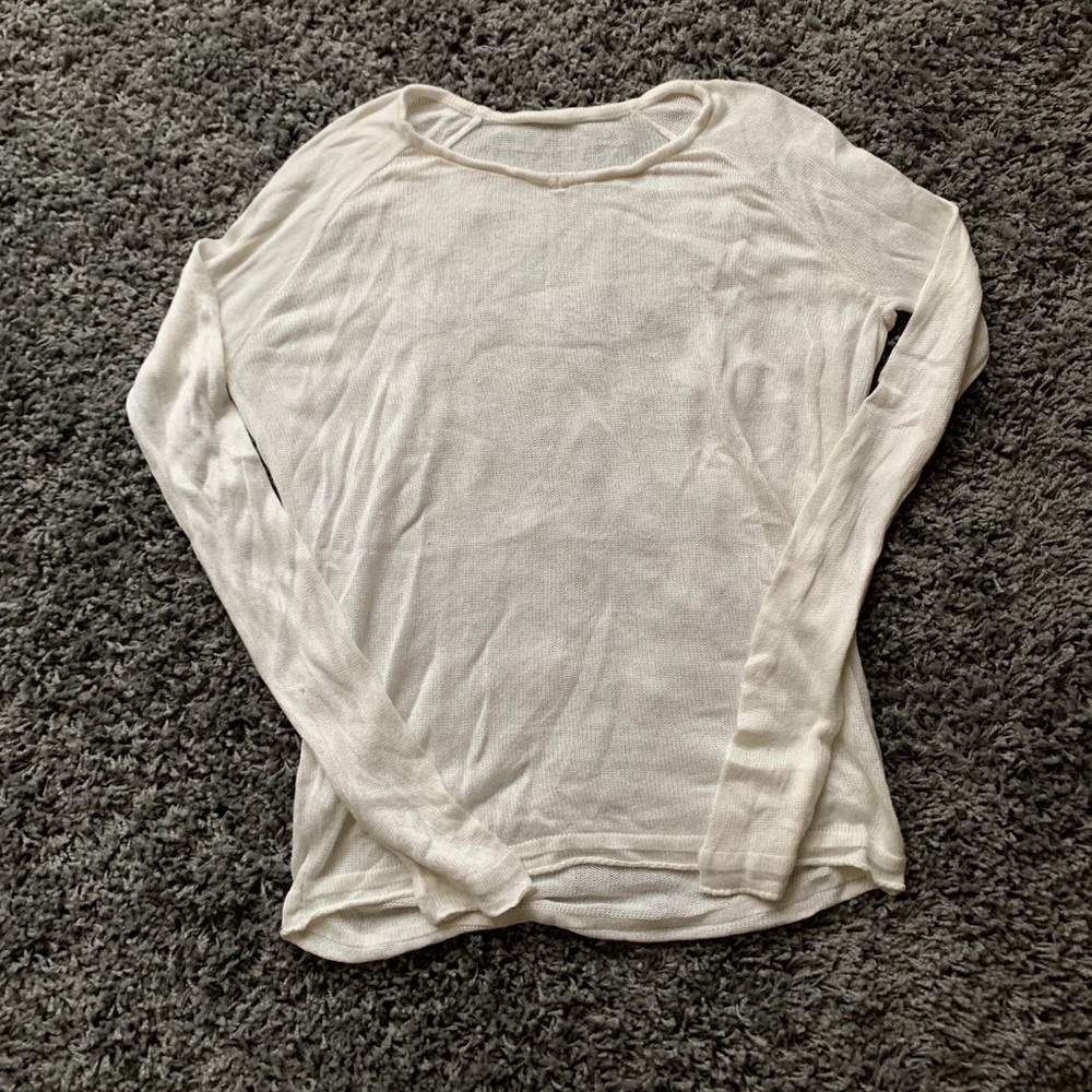 brandy melville cream sweater
